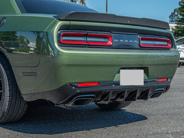 2015-UP DODGE CHALLENGER SRT TRACK PACKAGE REAR DIFFUSER